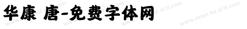 华康 唐字体转换